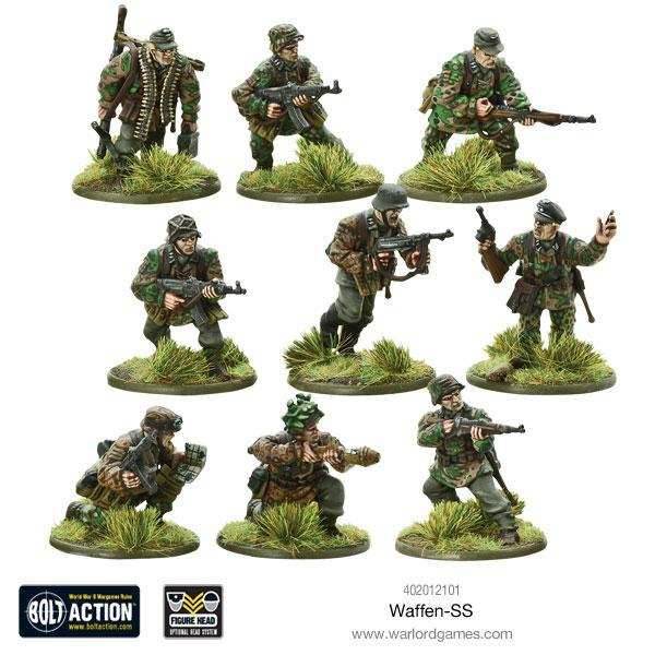 Bolt Action: Waffen SS WWII SS-Grenadiers - 