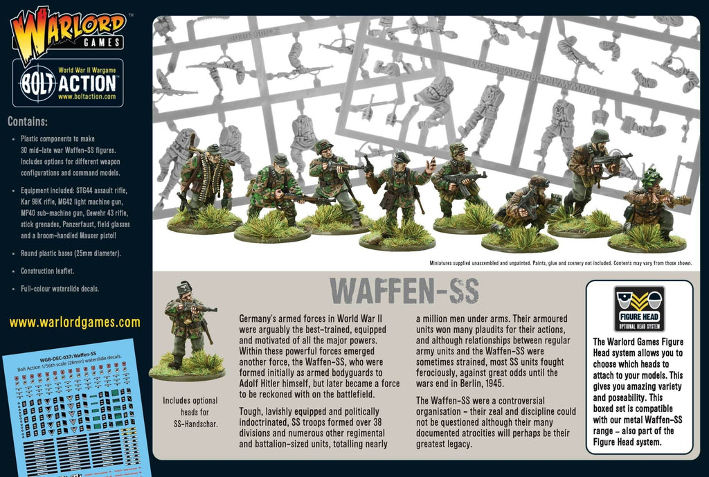 Bolt Action: Waffen SS WWII SS-Grenadiers - 