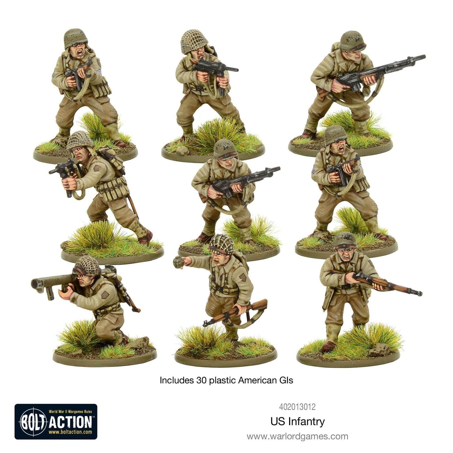 Bolt Action: US Infantry - WWII American GIs - 