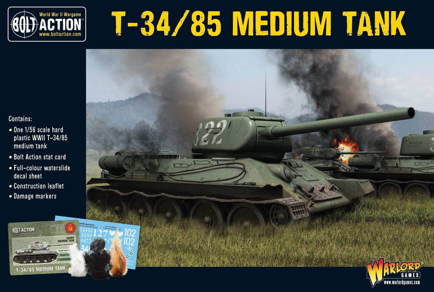 Bolt Action: T-34/85 Medium Tank - 
