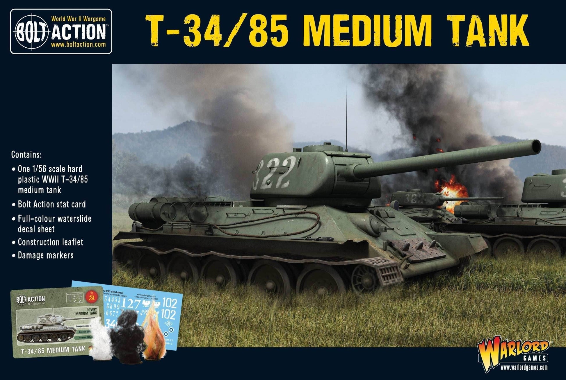 Bolt Action: T-34/85 Medium Tank - 