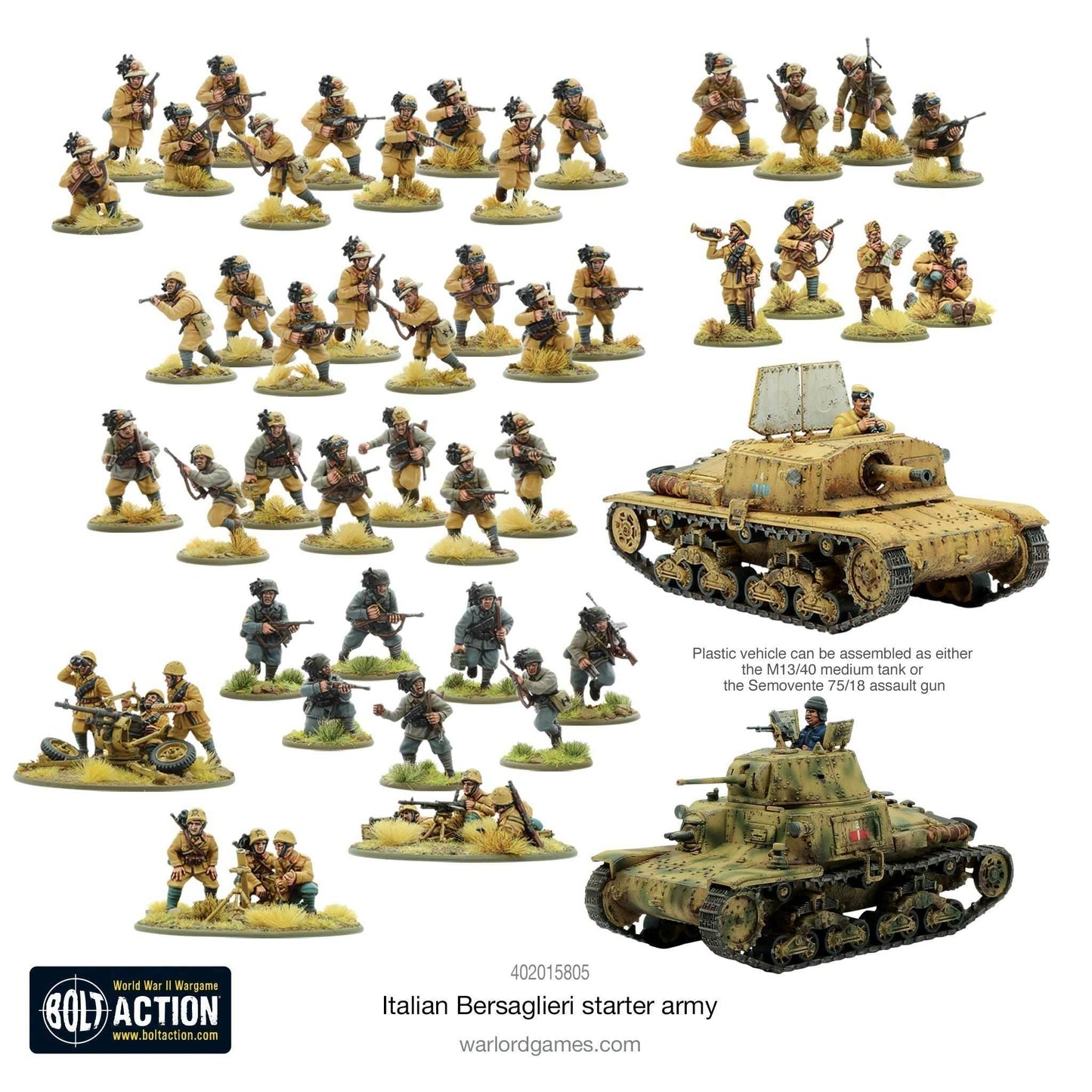 Bolt Action: Italian Bersaglieri Starter Army - 