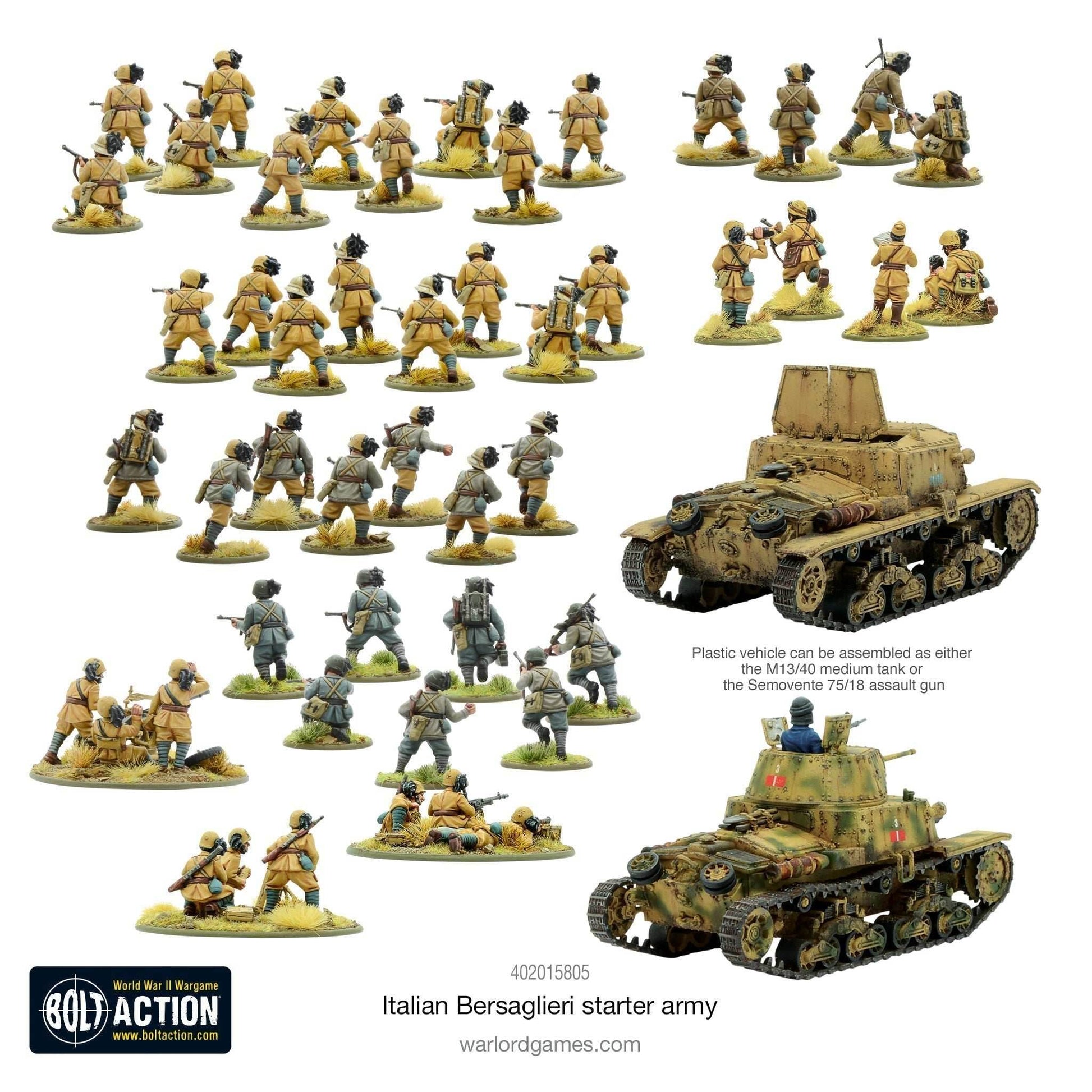 Bolt Action: Italian Bersaglieri Starter Army - 