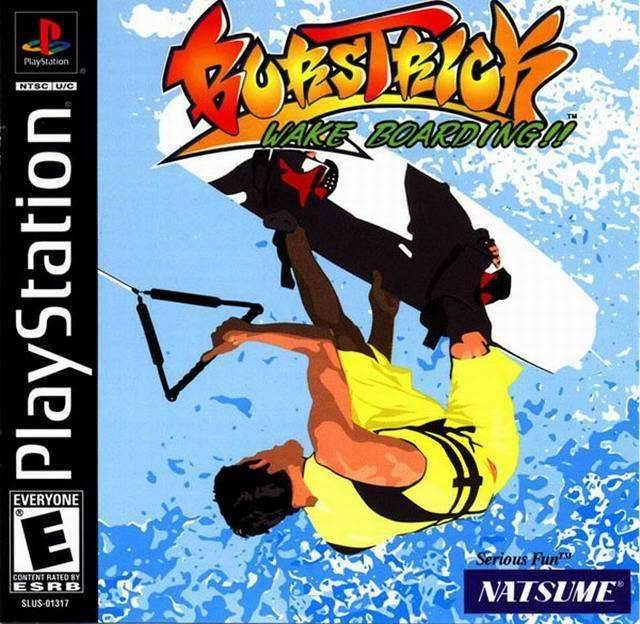 BursTrick Wake Boarding!! (Playstation) - Game Manual Only