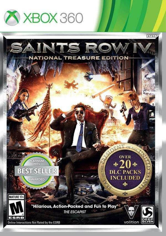 Saints Row IV: National Treasure Edition (Xbox 360) - Game Manual Only
