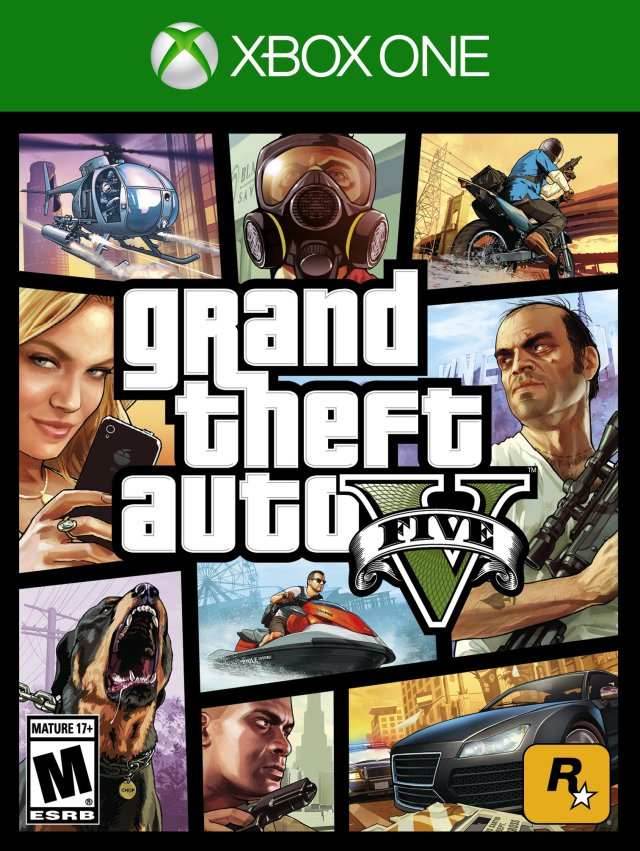 Grand Theft Auto V (Xbox One) - Game Manual Only