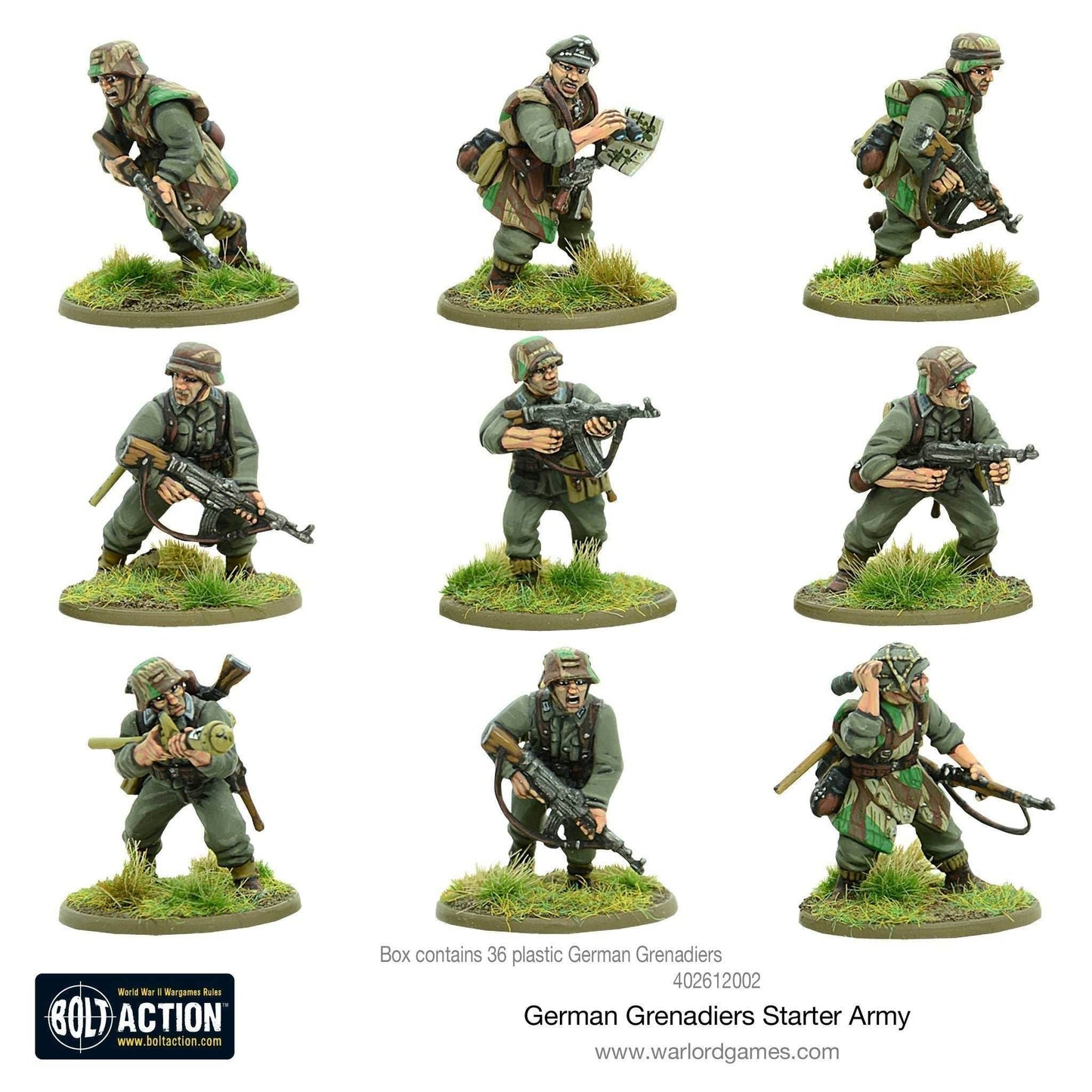 Bolt Action: German Grenadiers Starter Army - 