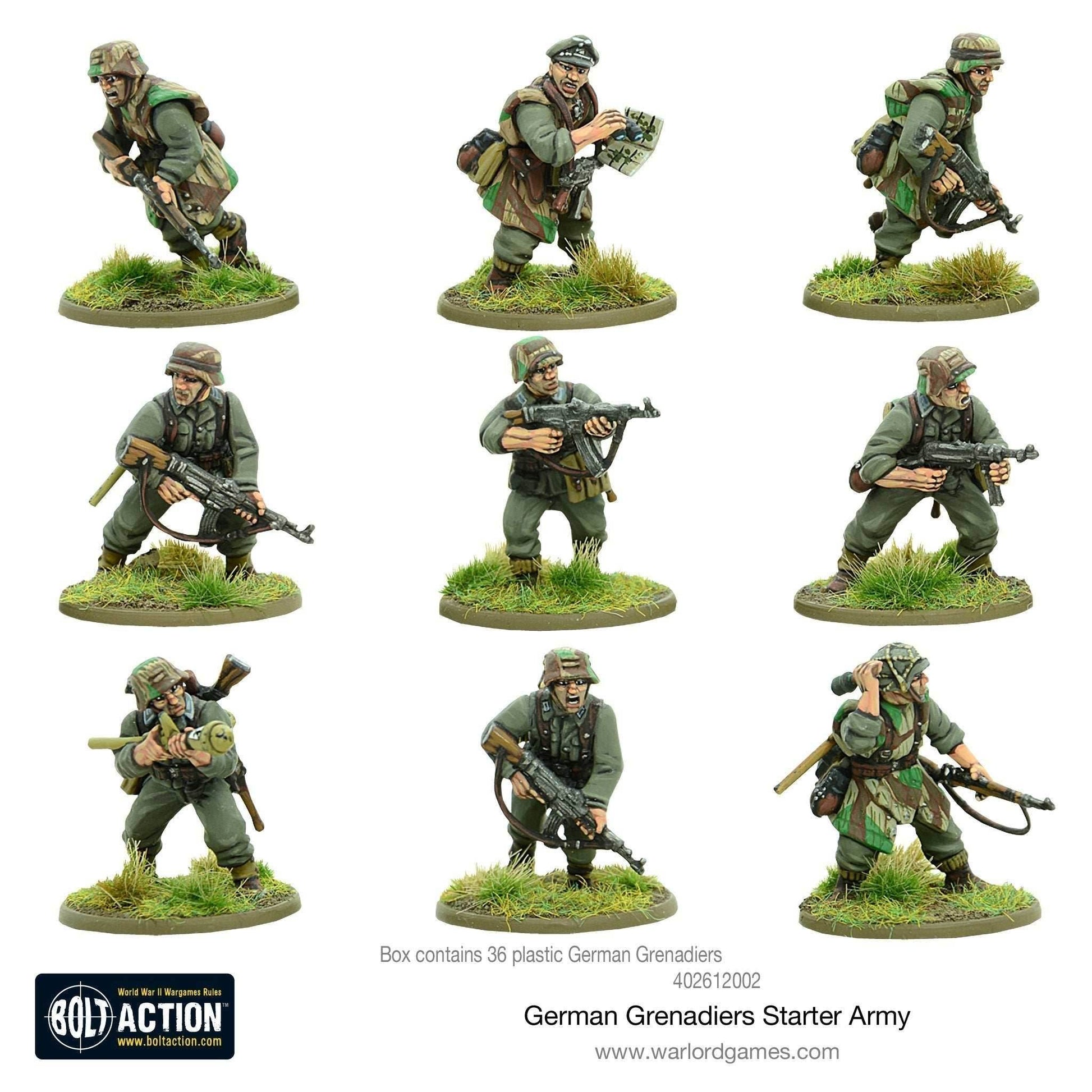 Bolt Action: German Grenadiers Starter Army - 