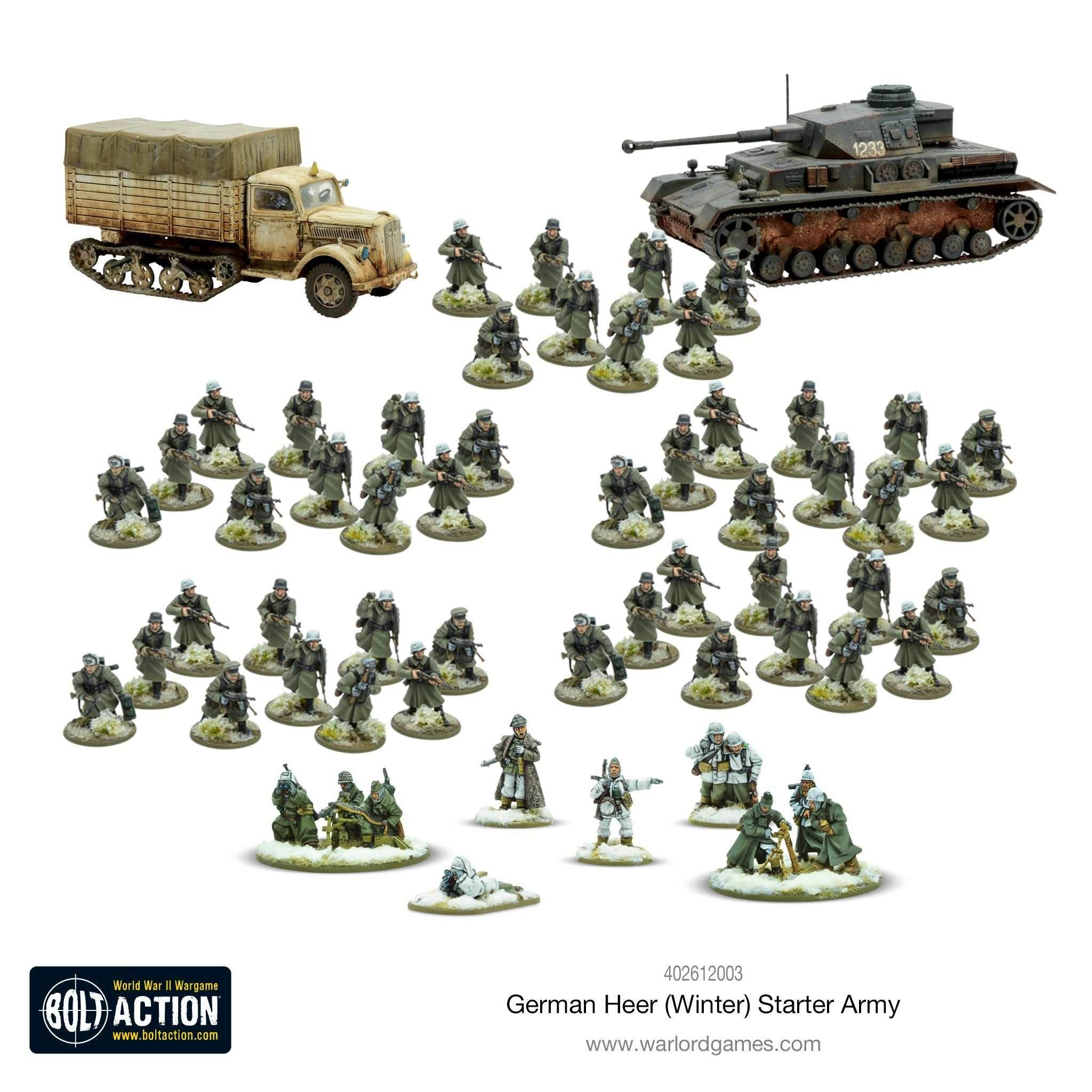 Bolt Action: German Heer (Winter) Starter Army - 