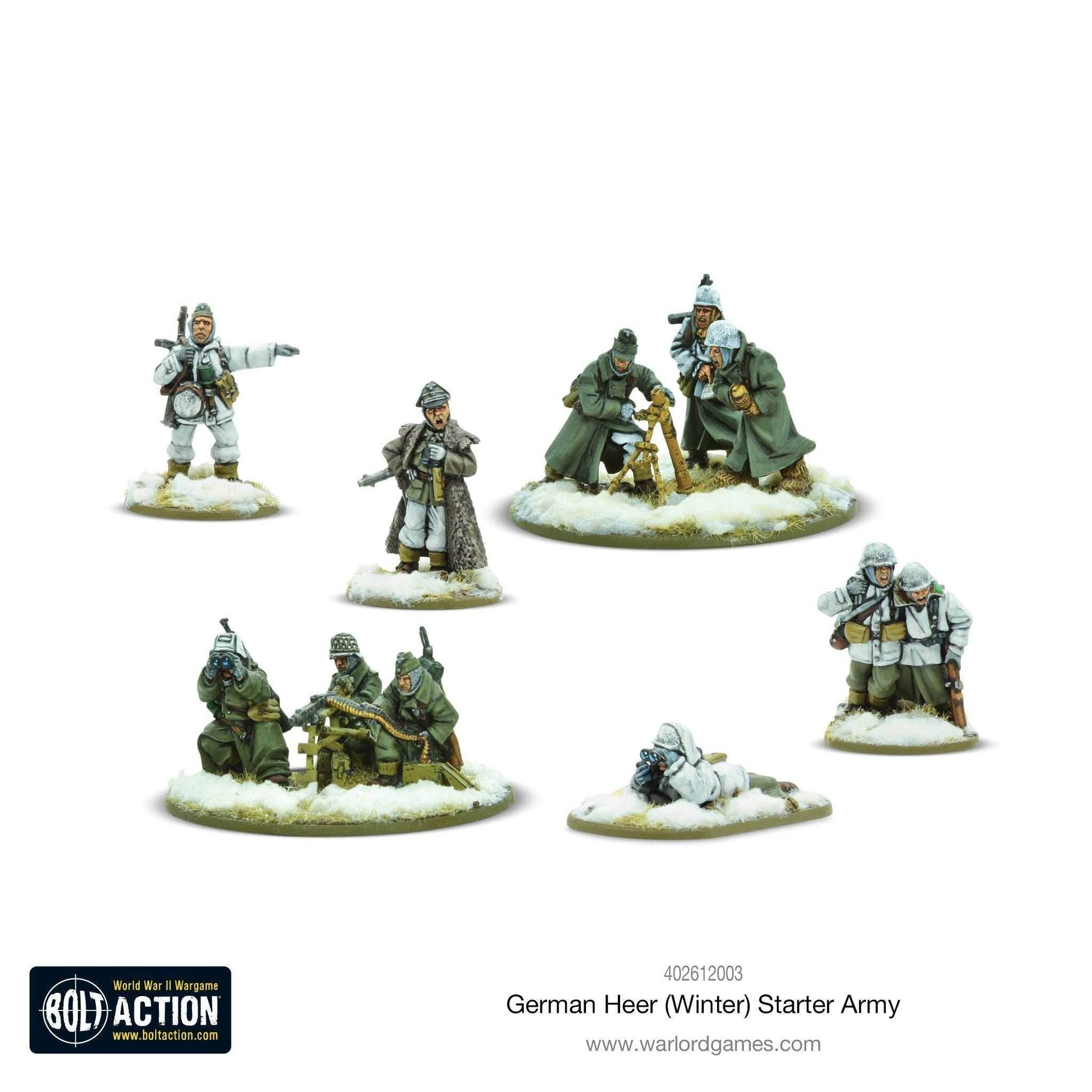 Bolt Action: German Heer (Winter) Starter Army - 