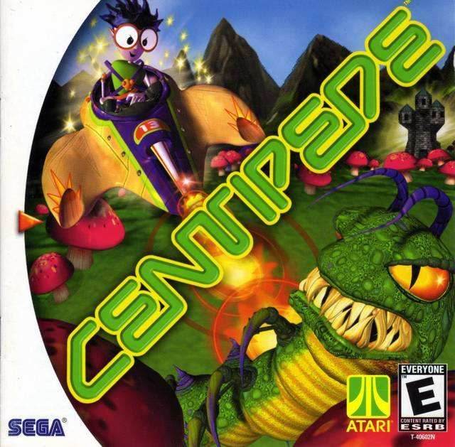 Centipede (Sega Dreamcast) - Game Manual Only