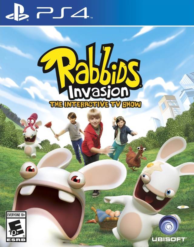 Rabbids Invasion The Interactive TV Show (Playstation 4) - Game Manual Only