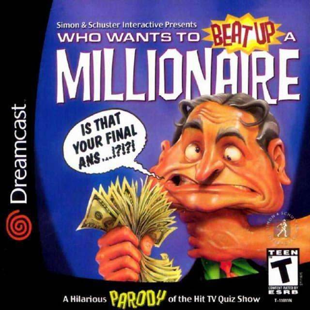 Who Wants To Beat Up A Millionaire (Sega Dreamcast) - Game Manual Only