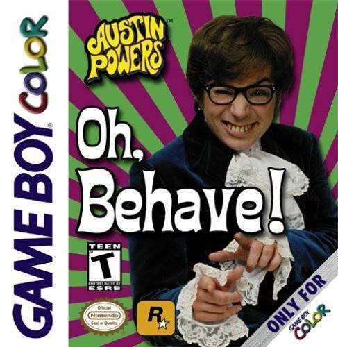 Austin Powers Oh Behave (Gameboy Color) - Game Manual Only