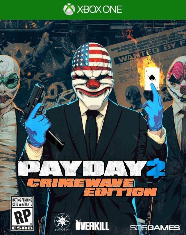PayDay 2 Crimewave Edition (Xbox One) - Game Manual Only