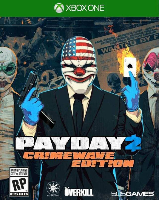PayDay 2 Crimewave Edition (Xbox One) - Game Manual Only