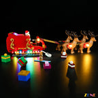 LEGO Santa's Sleigh Reindeer #40499 Light Kit