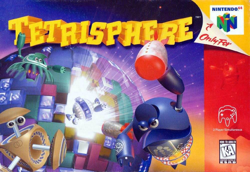 Tetrisphere (Nintendo 64) - Game Manual Only