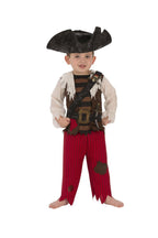 Pirate Matey Child Captain Costume Small