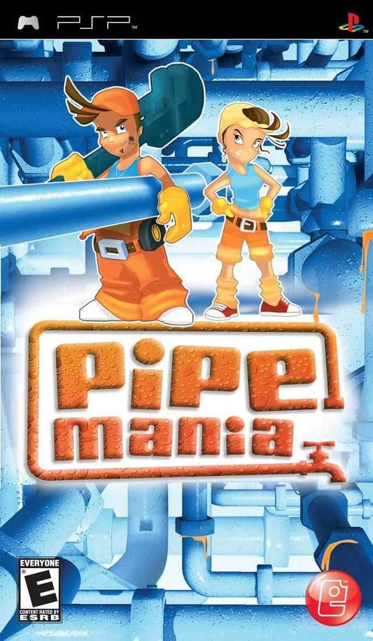 Pipe Mania (PSP) - Game Manual Only