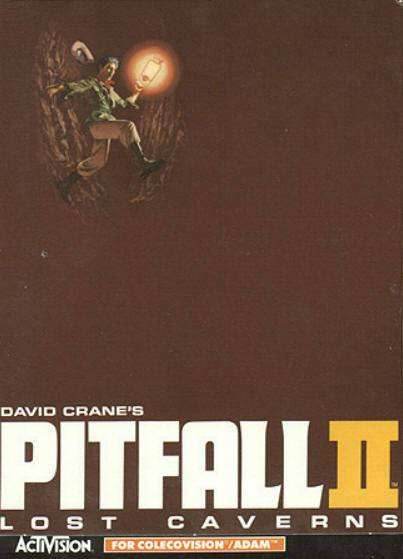 Pitfall II: Lost Caverns (Colecovision) - Game Manual Only