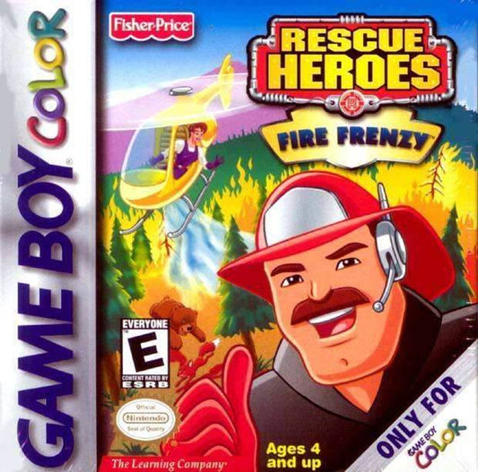 Rescue Heroes Fire Frenzy (Gameboy Color) - Game Manual Only
