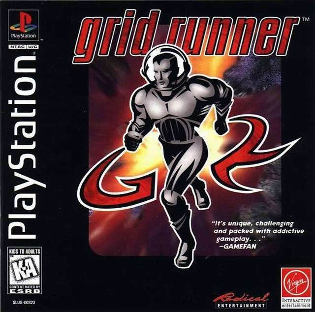 Grid Runner (Playstation) - Game Manual Only