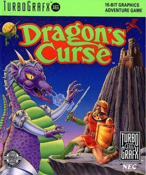 Dragon's Curse (TurboGrafx-16) - Game Manual Only