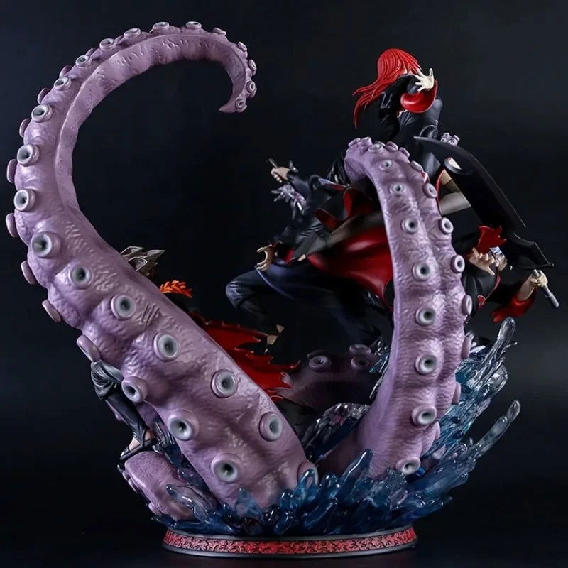 Team Taka Uchiha Sasuke Suigetsu Jugo Karin NARUTO SHIPPUDEN Figurines, Anime Figures and Statues Oversized PVC Collection 40 CM
