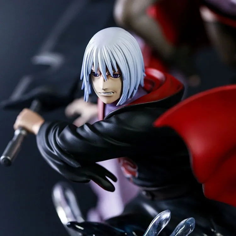 Team Taka Uchiha Sasuke Suigetsu Jugo Karin NARUTO SHIPPUDEN Figurines, Anime Figures and Statues Oversized PVC Collection 40 CM
