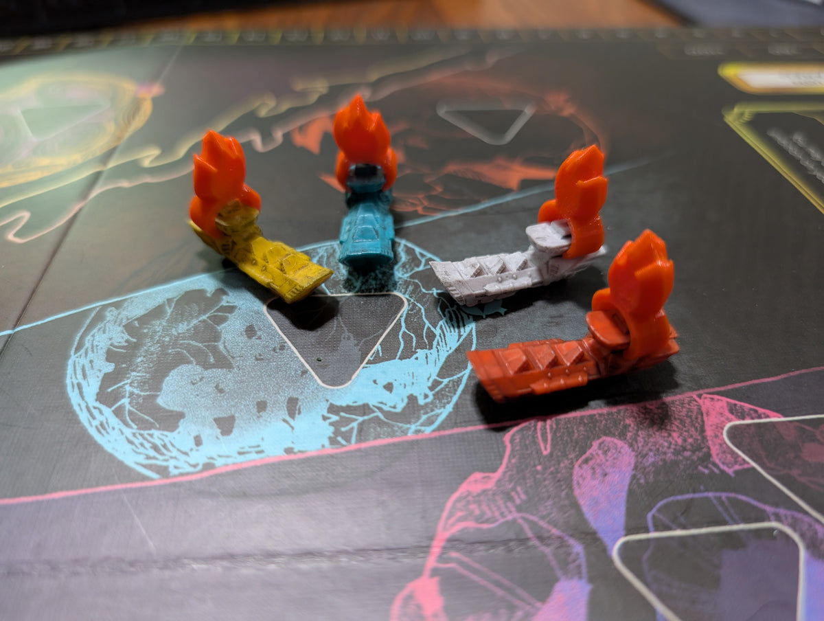 Damage Tokens for Arcs