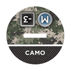 N4 Bases for 3D Markers - 40mm / Camo -3 / M