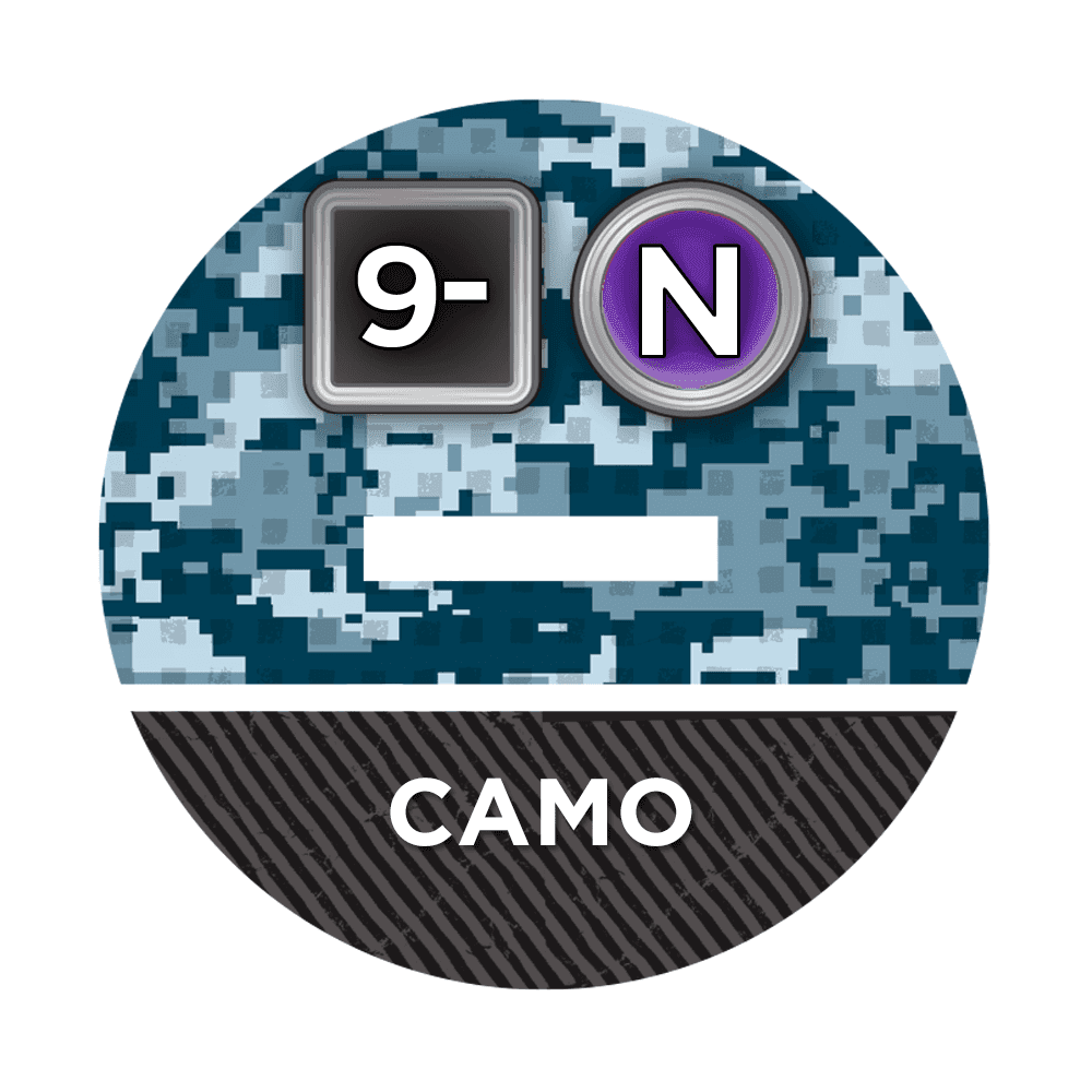 N4 Bases for 3D Markers - 40mm / Camo -6 / N