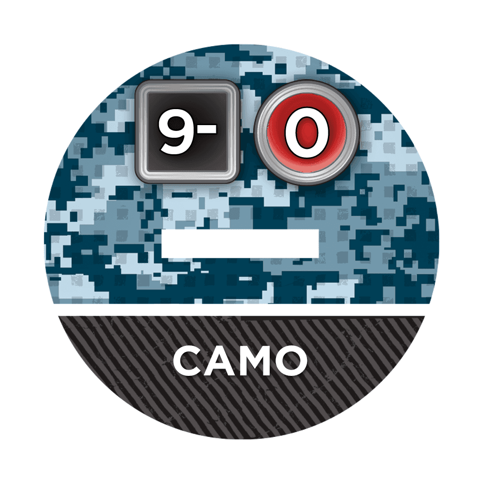 N4 Bases for 3D Markers - 40mm / Camo -6 / O