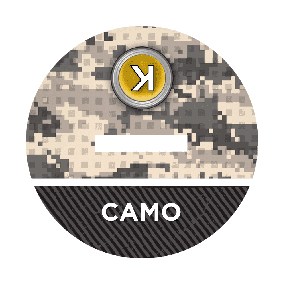 N4 Bases for 3D Markers - 40mm / Camo / K