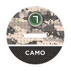 N4 Bases for 3D Markers - 40mm / Camo / L
