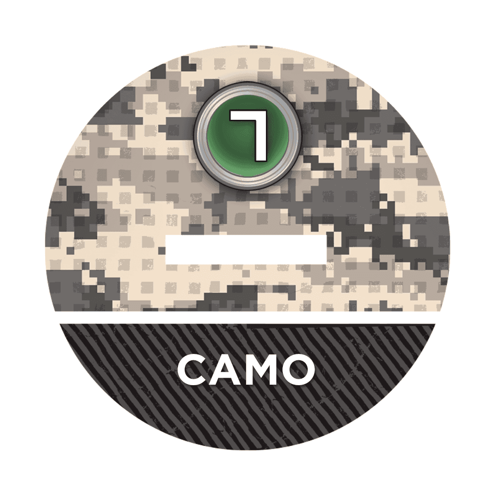 N4 Bases for 3D Markers - 40mm / Camo / L