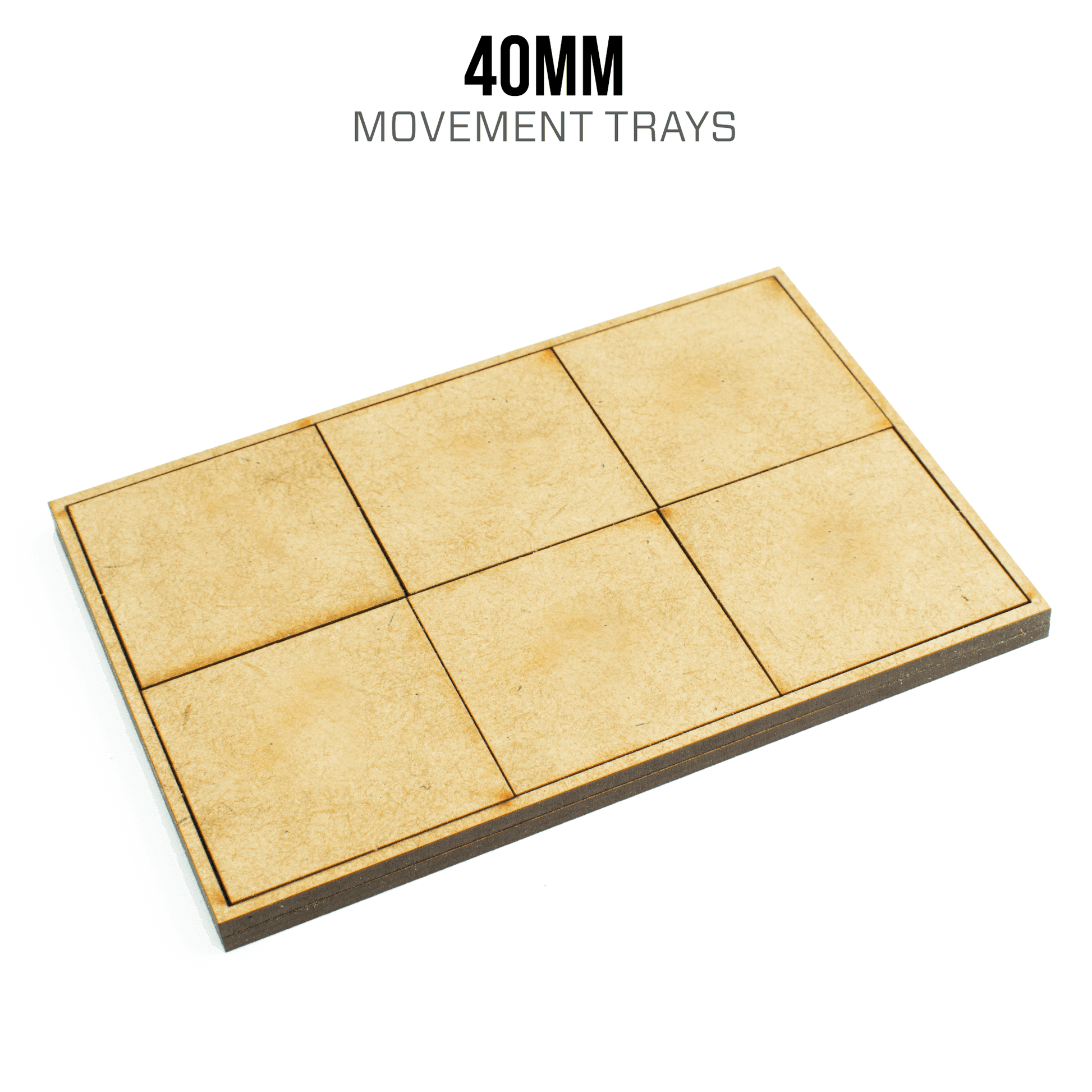 40mm Monstrous Infantry Movement Trays - 1 / 3 / Blank