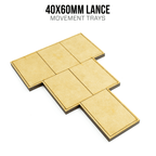 40mm x 60mm Lance Movement Trays - 2 / Blank