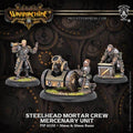Warmachine: Mercenaries Steelhead Mortar Crew - 