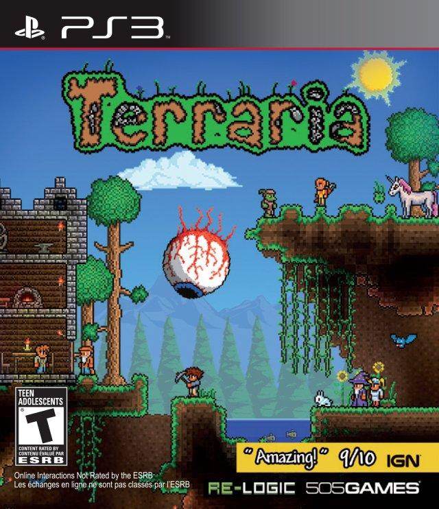 Terraria (Playstation 3) - Game Manual Only