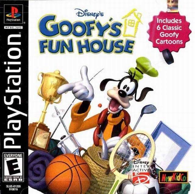 Disney's Goofy's Fun House (Playstation) - Game Manual Only