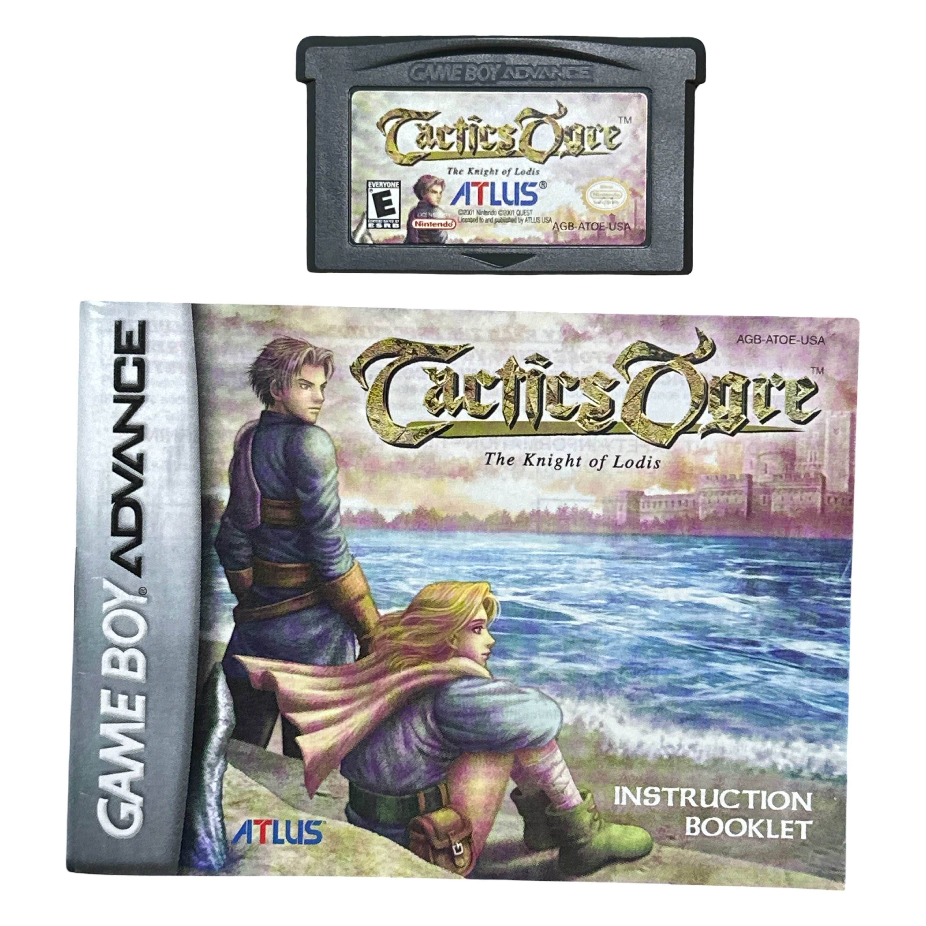 Tactics Ogre: The Knight of Lodis GameBoy Advance - Game & Manual | Excellent