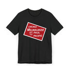 Chicago, Milwaukee, St. Paul and Pacific Railroad Logo Tee "The Milwaukee Road"
