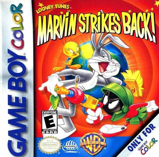 Looney Tunes: Marvin Strikes Back! (Gameboy Color) - Game Manual Only