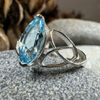 Millicent Celtic Trinity Knot Ring