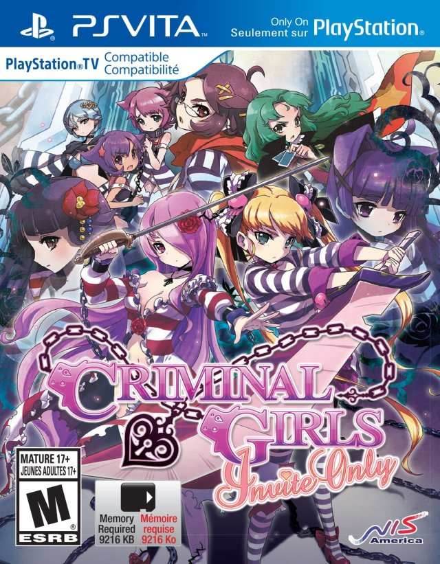 Criminal Girls: Invite Only (Playstation Vita) - Game Only