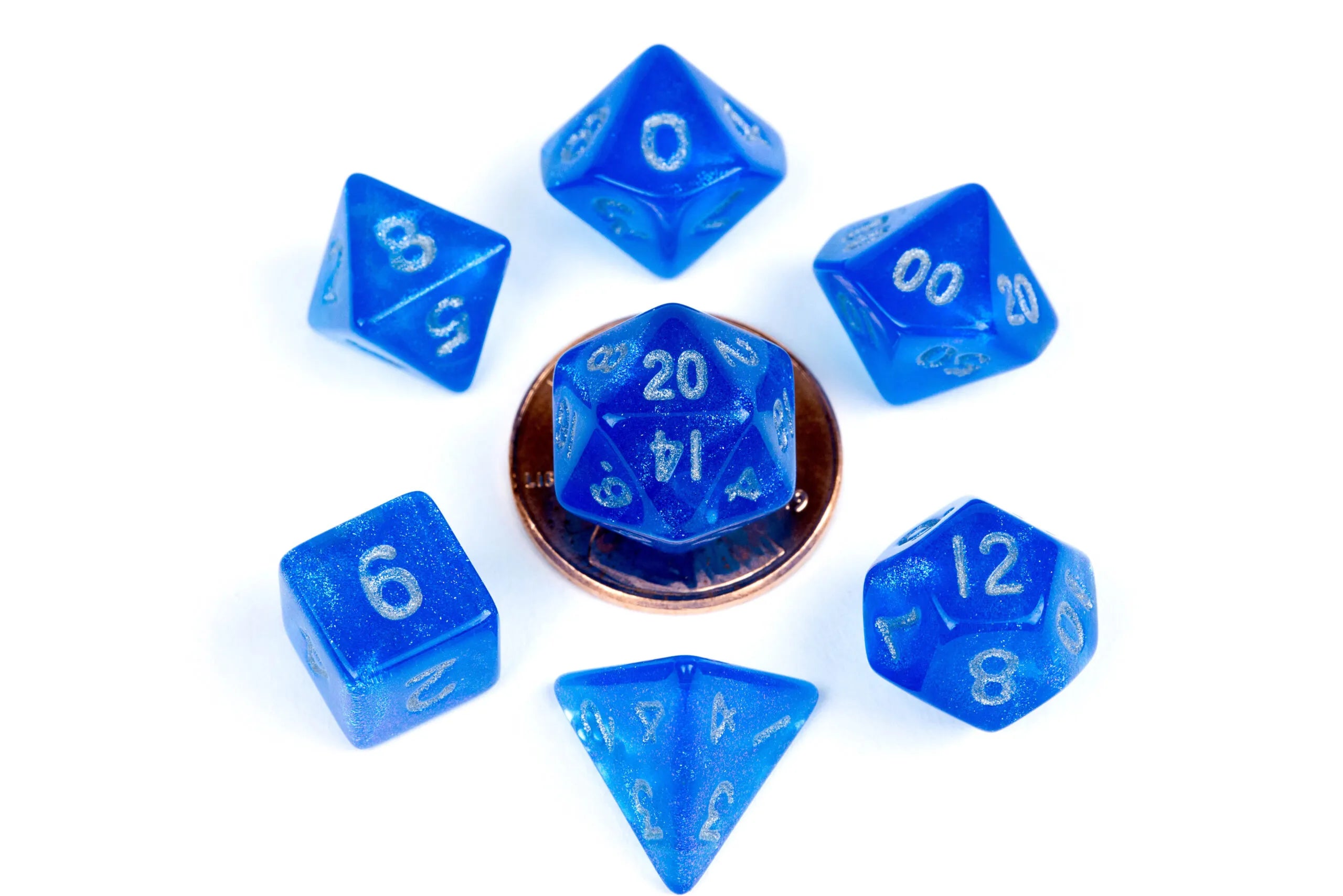 10mm Mini Polyhedral Dice Set