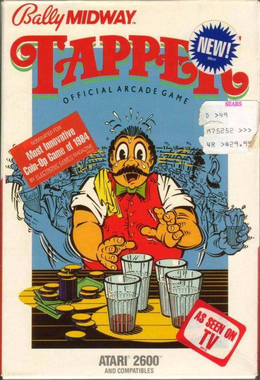 Tapper (Atari 2600) - Game Manual Only