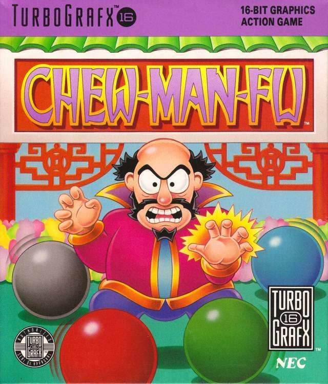 Chew Man Fu (TurboGrafx-16) - Game Manual Only